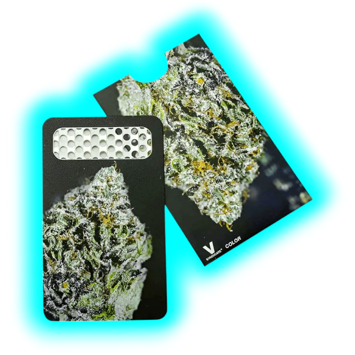 V Syndicate Grinder Card - Booba Kush Bud