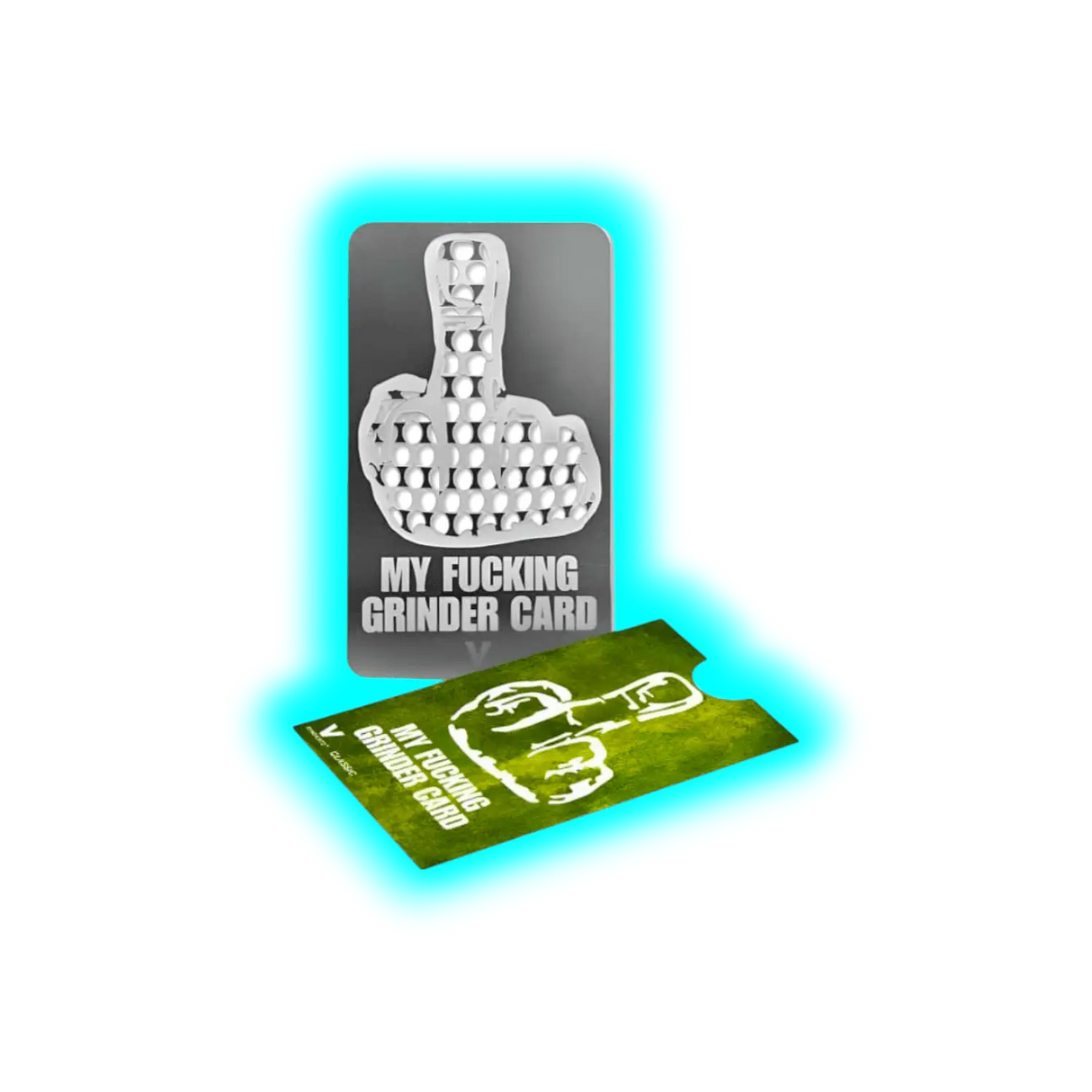 V Syndicate Grinder Card - Mittelfinger