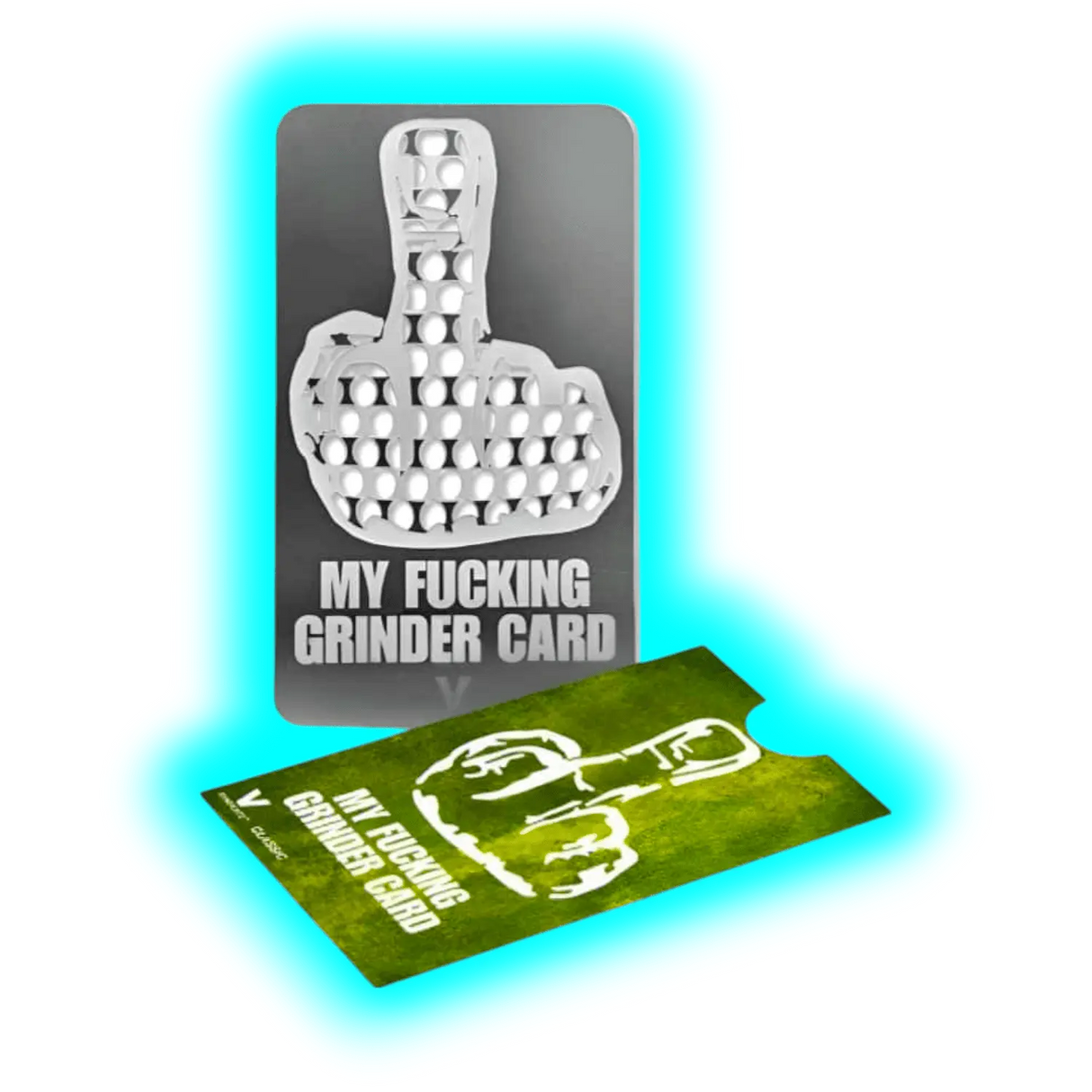 V Syndicate Grinder Card - Mittelfinger