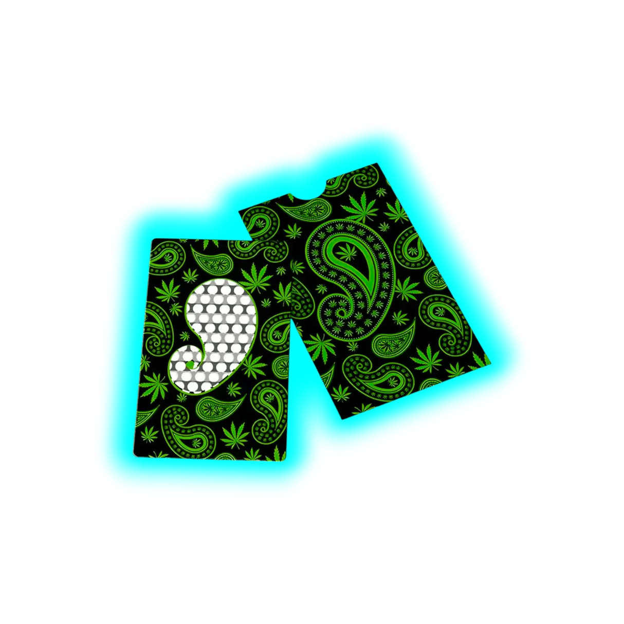 V Syndicate Grinder Card - Paisley Weed