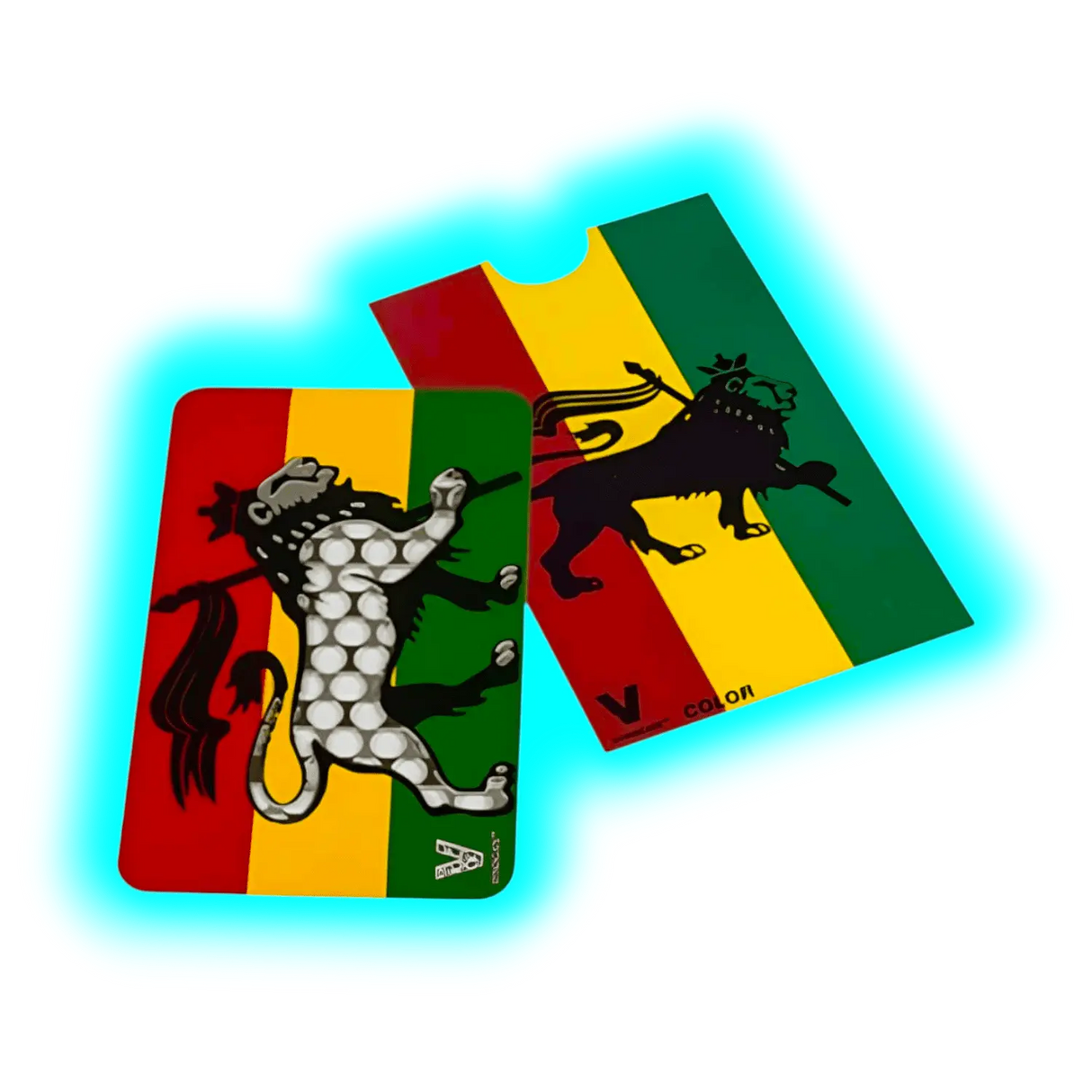 V Syndicate Grinder Card - Rasta Lion