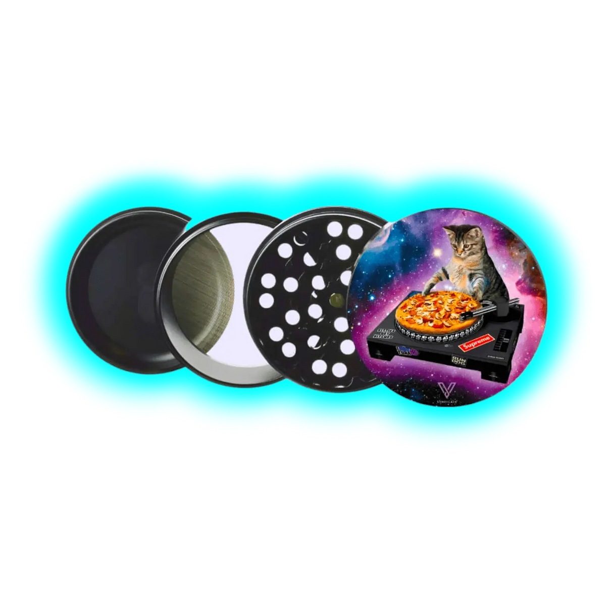 V Syndicate Grinder Non Stick 4Part - Pussy Vinyl