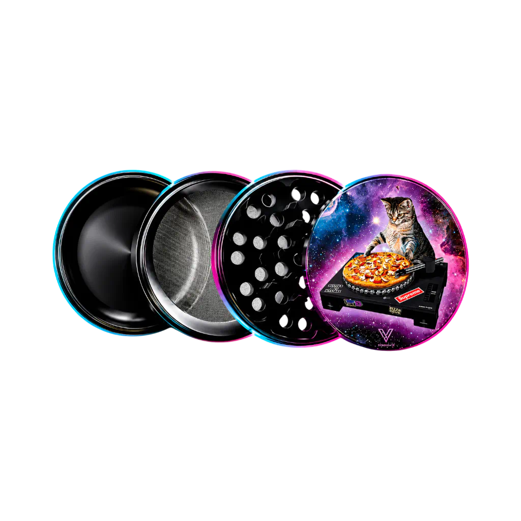 V Syndicate Grinder antiaderente 4 parti - Vinile con fica