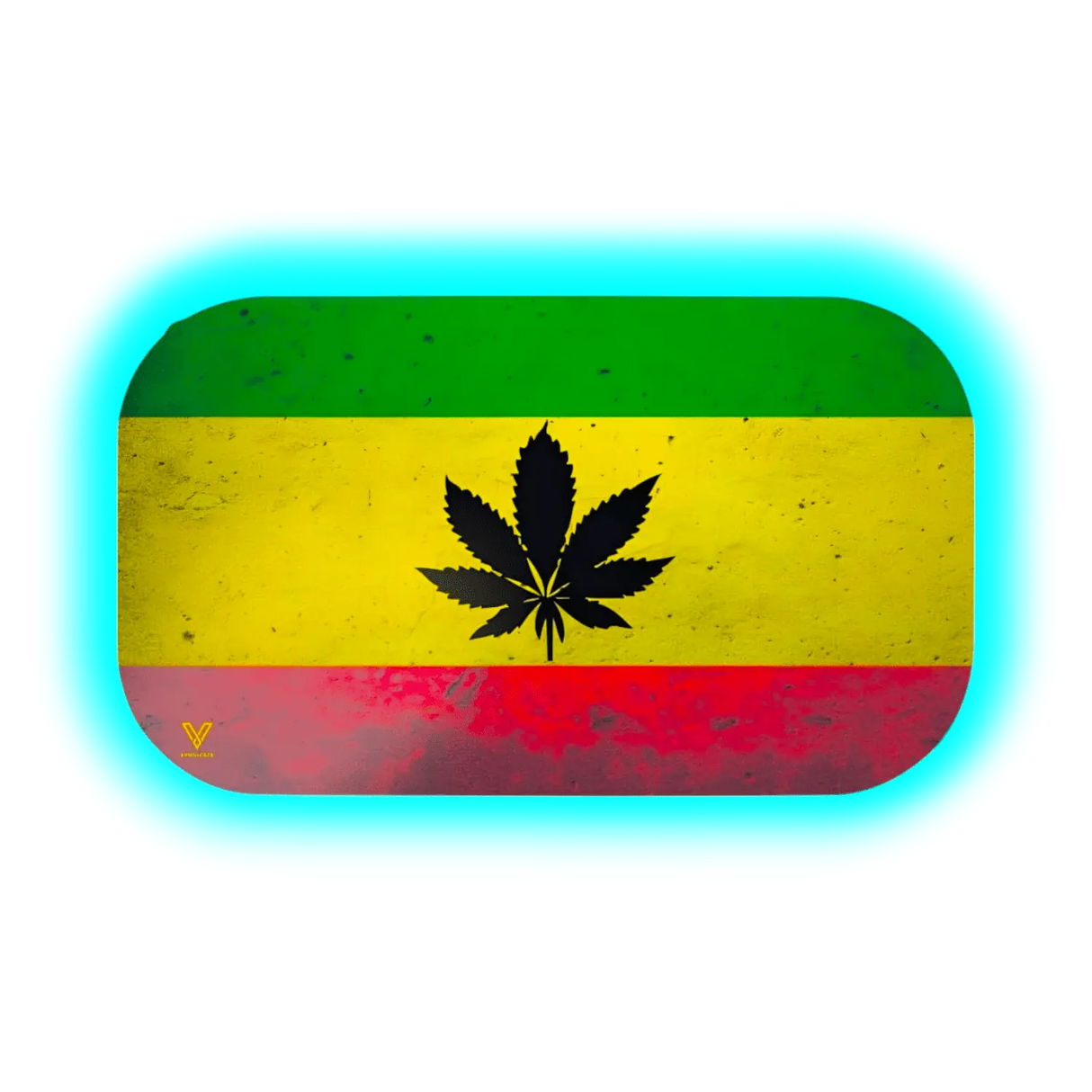 V Syndicate Mag Slap M Rasta Leaf 160 x 270mm