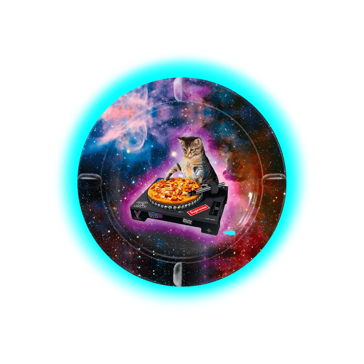 V Syndicate Metal Tin Ashtray - Pussy Vinyl