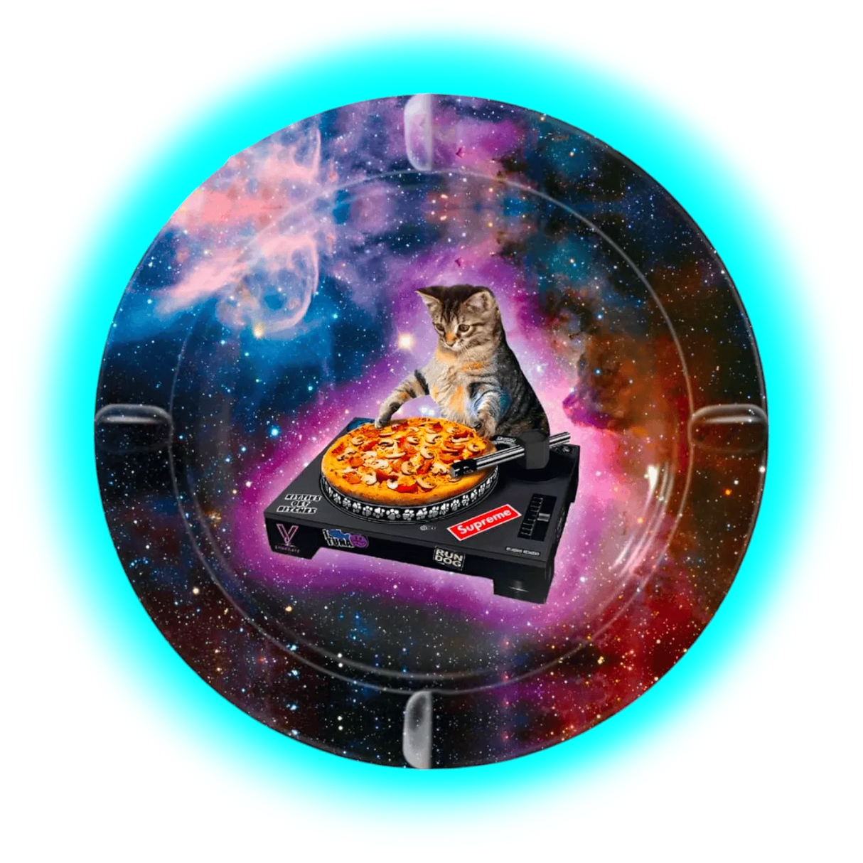 V Syndicate Metal Tin Ashtray - Pussy Vinyl