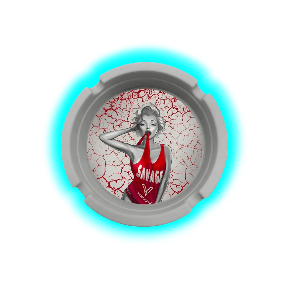 V-Syndicate Silicone Ashtray Dank Diva