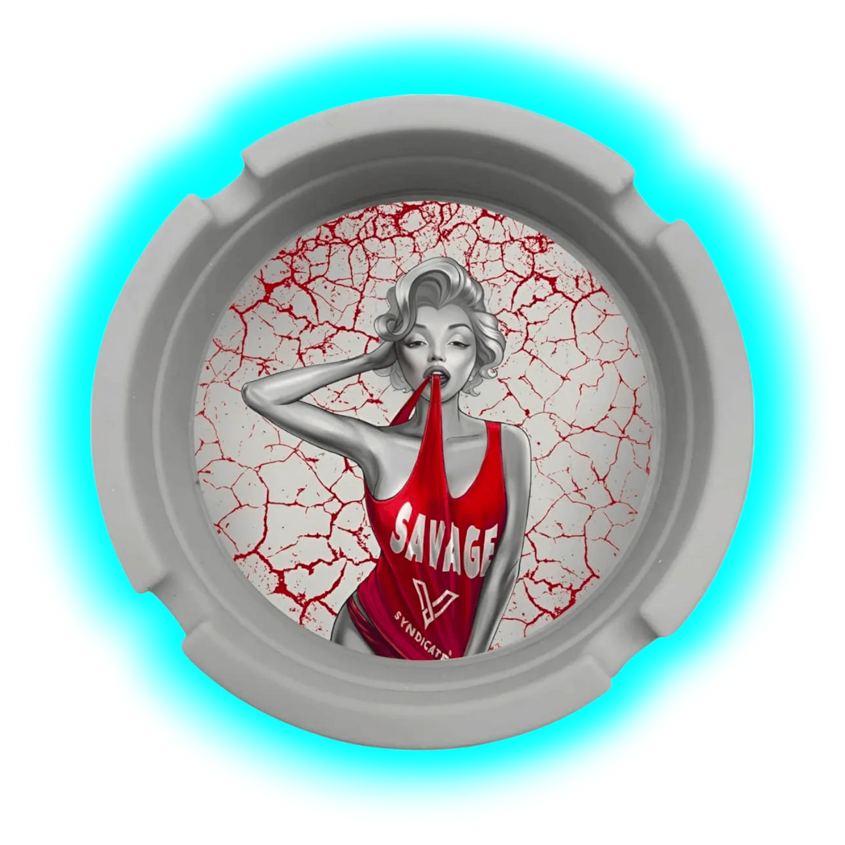 V-Syndicate Silicone Ashtray Dank Diva