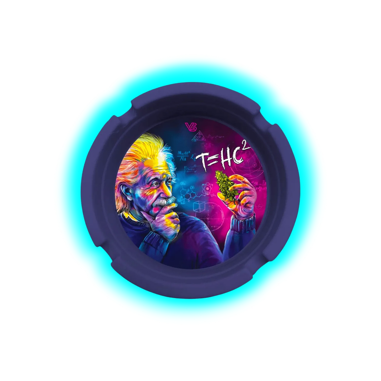 V-Syndicate Silicone Ashtray T=HC2 Einstein Classic