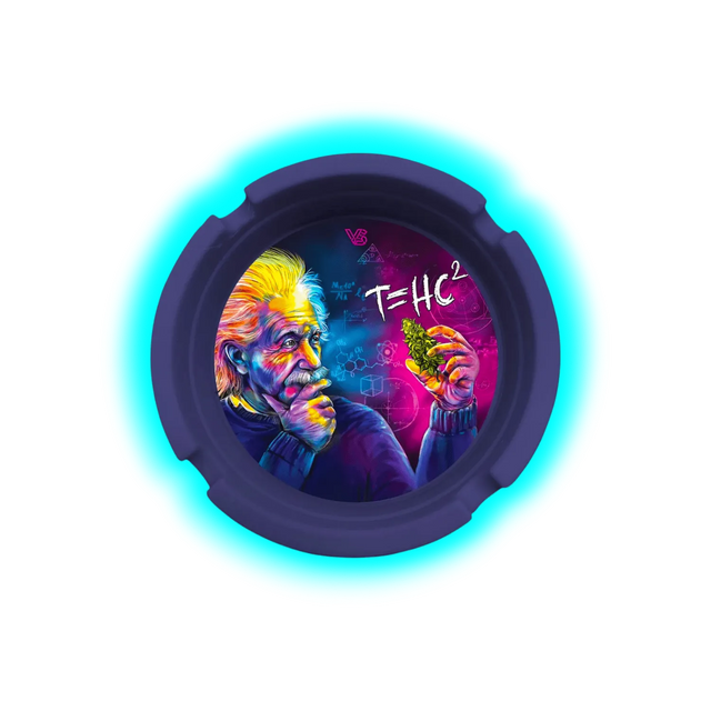 V-Syndicate Silicone Ashtray T=HC2 Einstein Classic