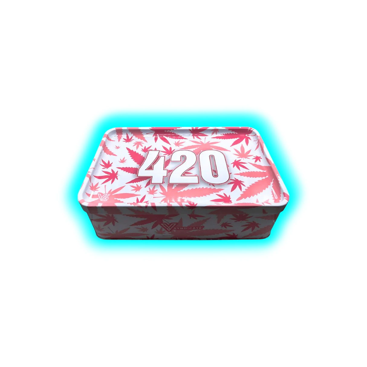 V Syndicate Syndicase Plus Tin Box - 420 Pink