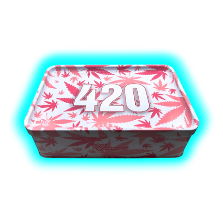 V Syndicate Syndicase Plus Tin Box - 420 Pink