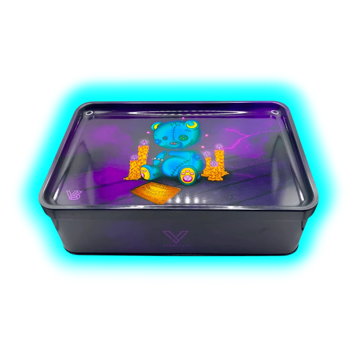 V Syndicate Syndicase Plus Tin Box - Ouija Bear