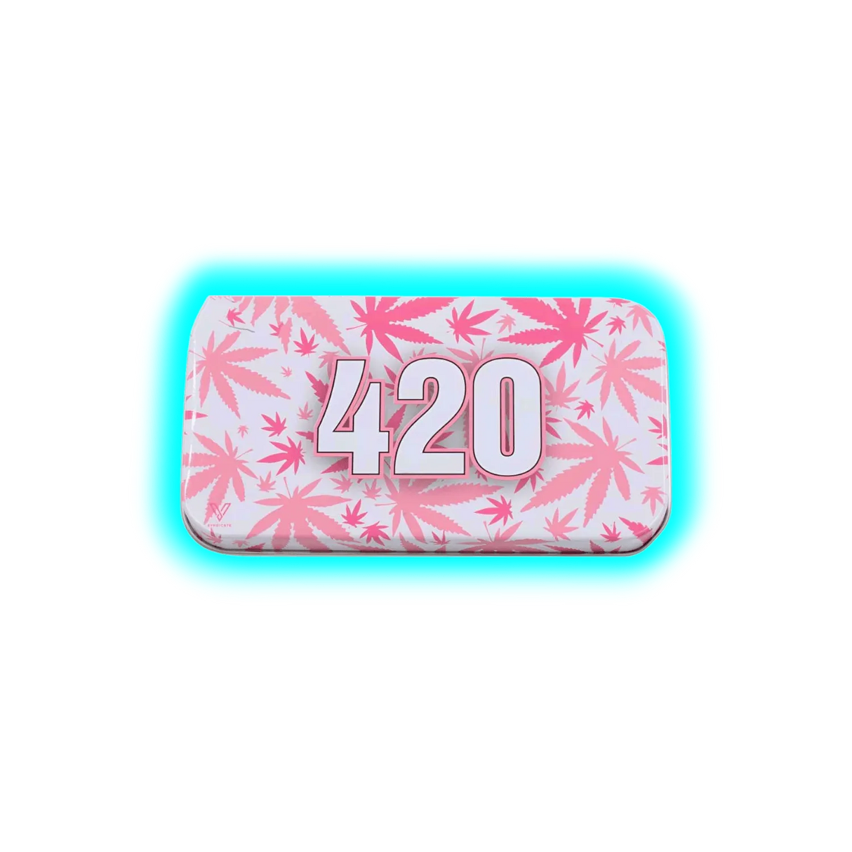 V Syndicate Syndicase Tin Box - 420 Pink