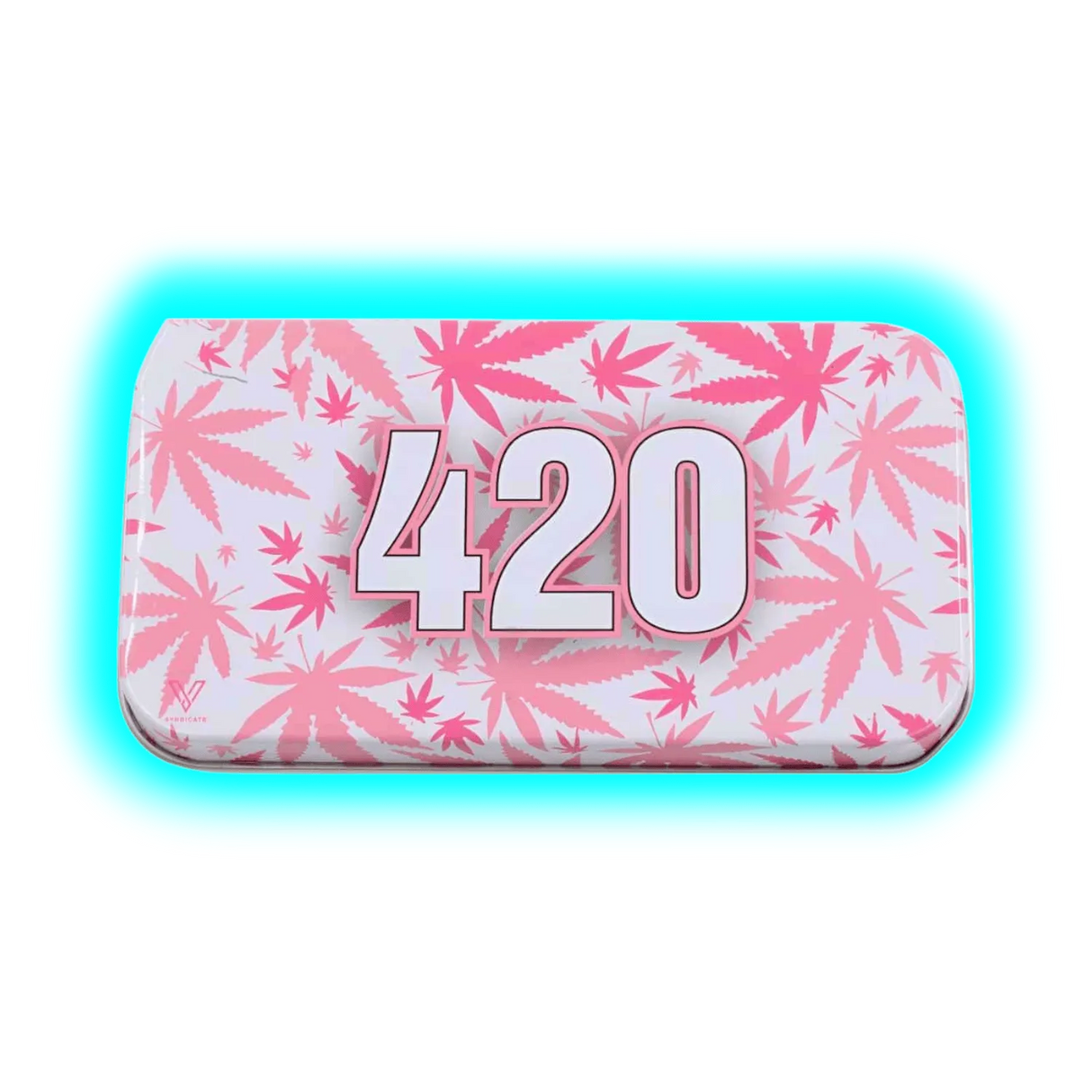 V Syndicate Syndicase Tin Box - 420 Pink