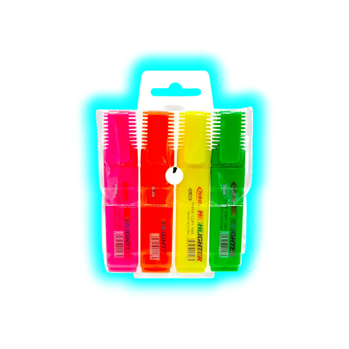 Verstecktresor Highlighter 4pcs