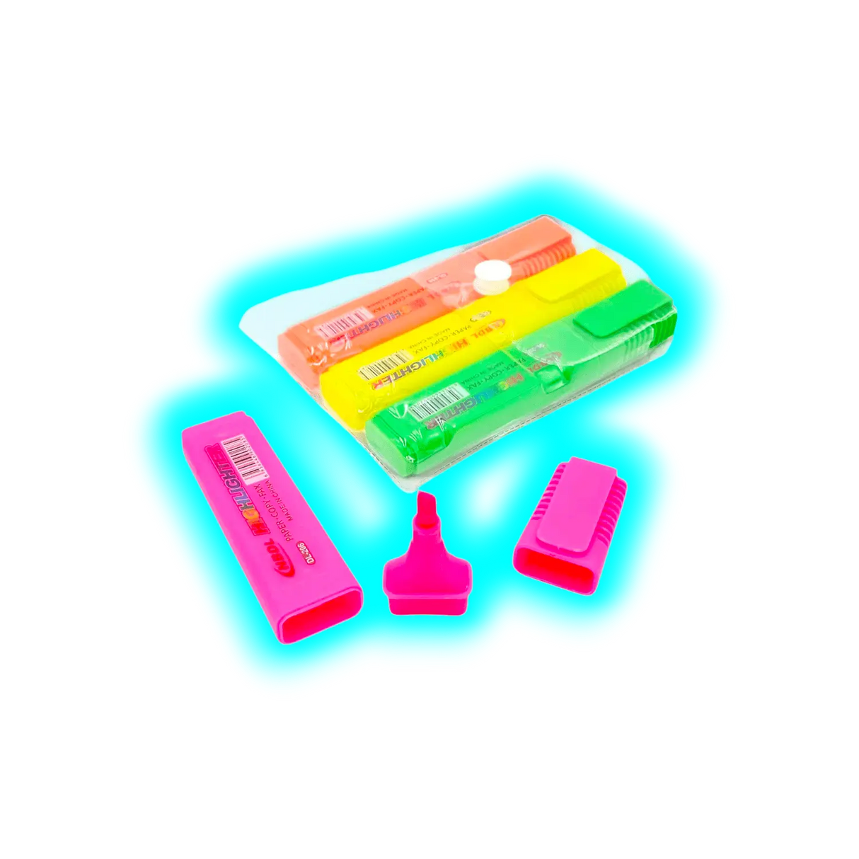 Verstecktresor Highlighter Assort. 1pc