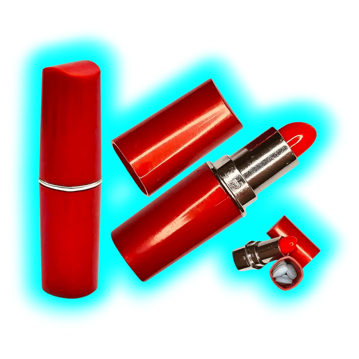 Verstecktresor Lippenstift Assort.