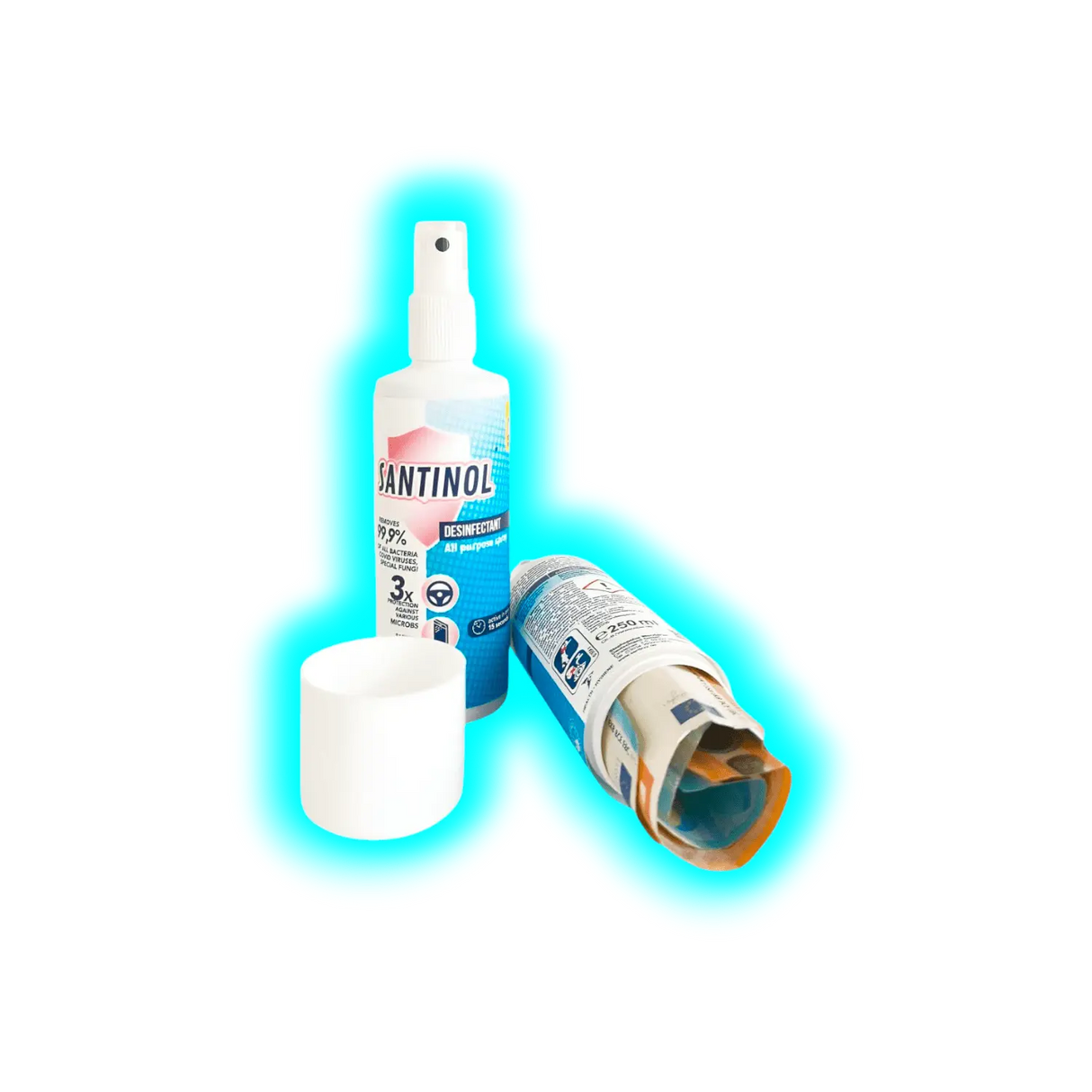 Verstecktresor Santinol Desinfektions Spray