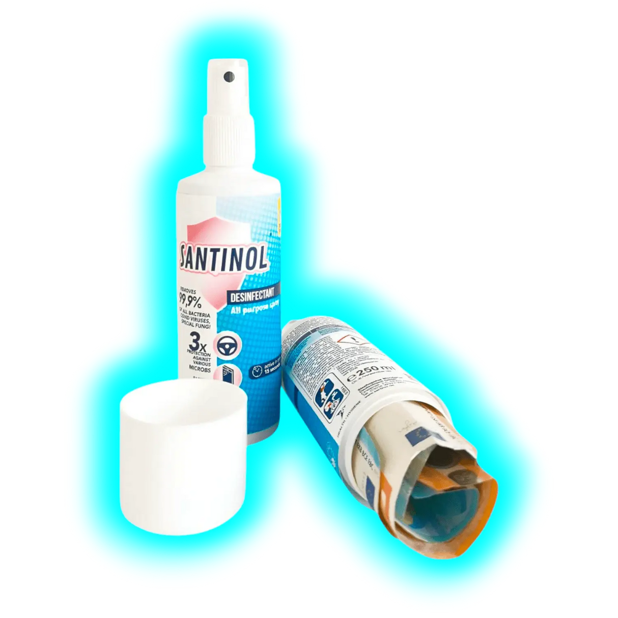 Verstecktresor Santinol Desinfektions Spray