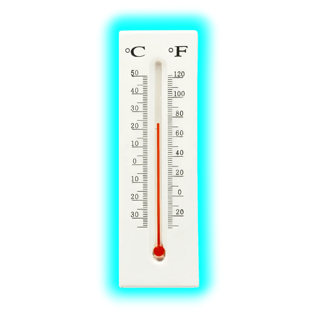 Verstecktresor Thermometer