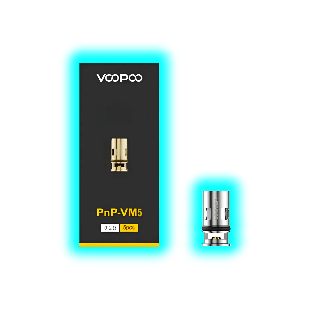VooPoo 5 x PnP-VM5 0.2 Ohm Coil VINCI / Drag S / X