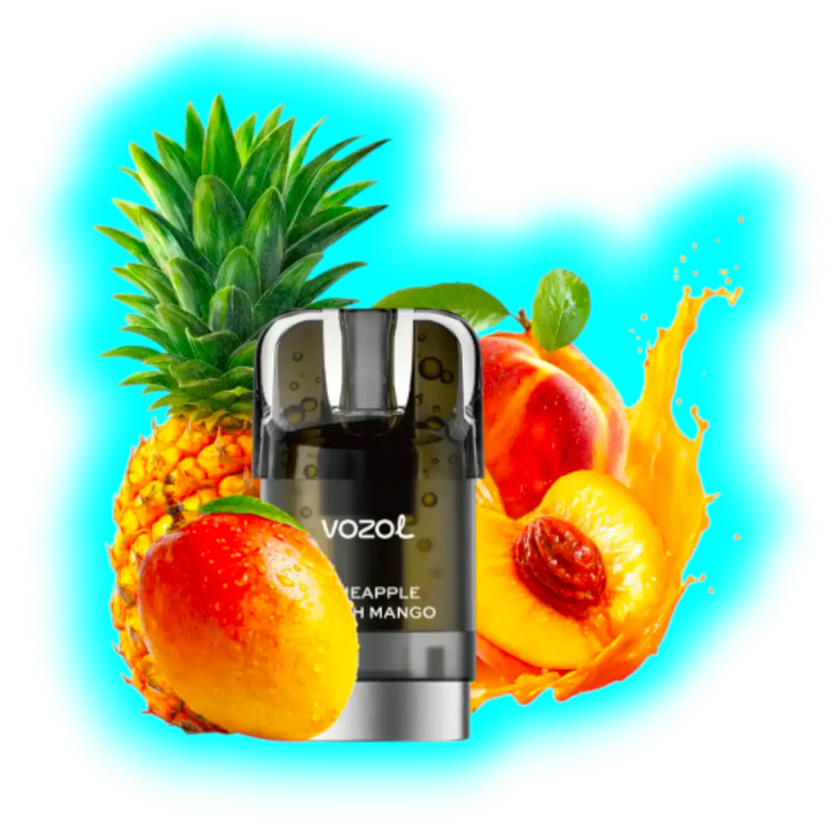 Vozol Sleek Pod Pineapple Peach Mango 20mg
