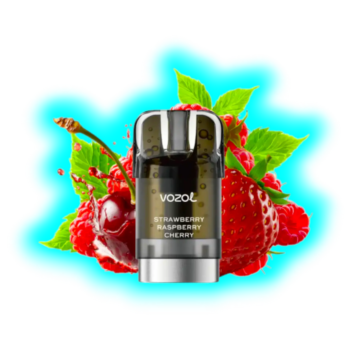 Vozol Sleek Pod Strawberry Raspberry Cherry 20mg