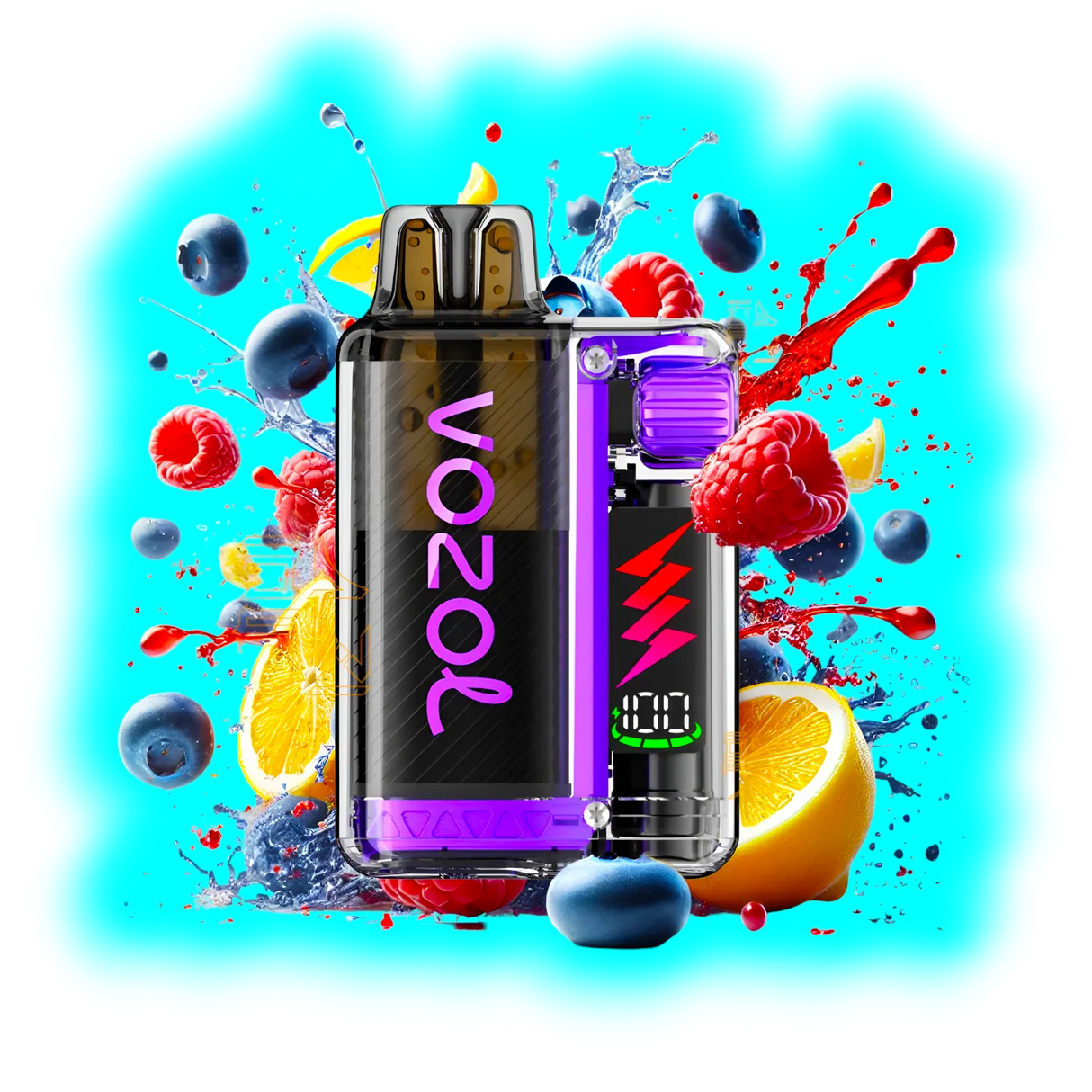 Vozol Vista Plug Starter Kit Blueberry Raspberry Lemon 20mg