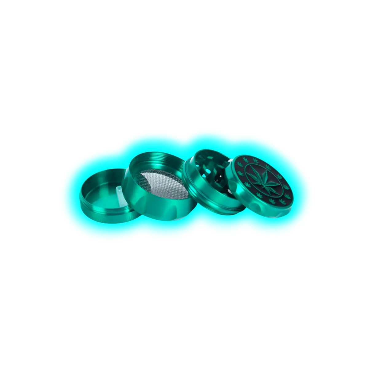 Weed Leaf Grinder 4er Assort