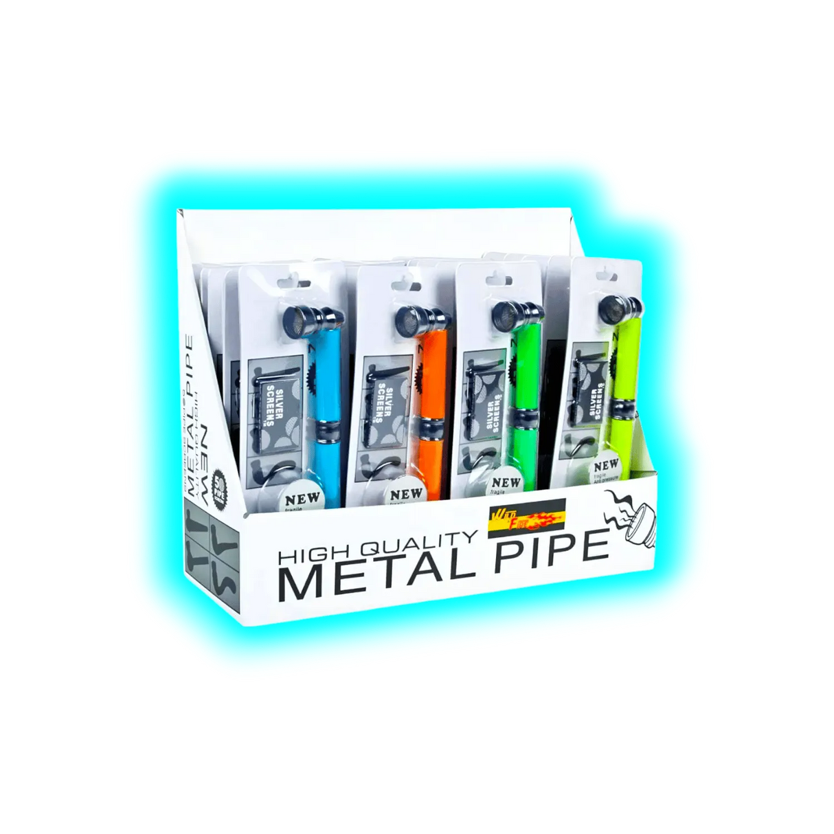 Weed Pipe inkl 5 Siebe Assort.