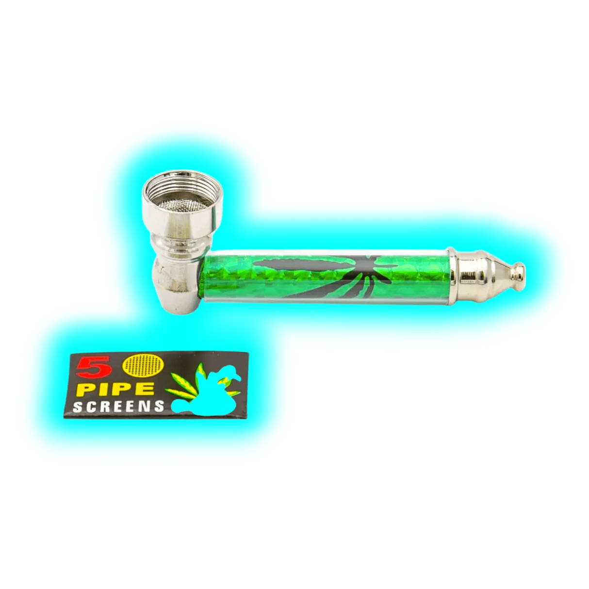 Weed Pipe inkl. 5 Siebe Assort.