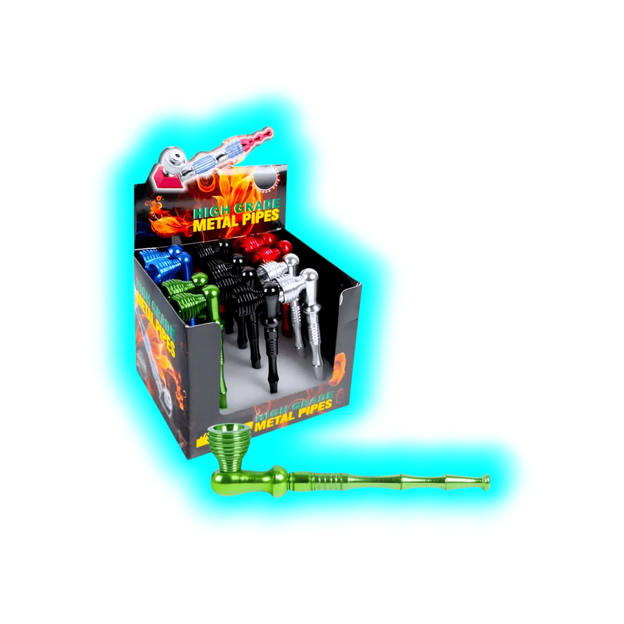 Weed Pipe Metallic Assort.