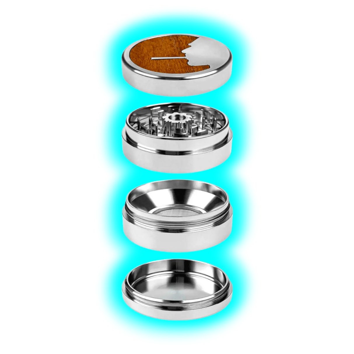 Weedo NiRo Edelstahl & Mahagoni 2.0