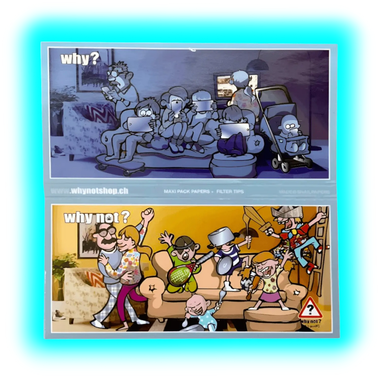 Why Not Rolling Paper by Ivan Art - Education Paper Assortiert