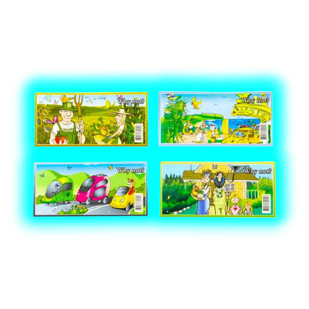 Why Not Rolling Paper by Ivan Art - Enviroment Box 20 Papers