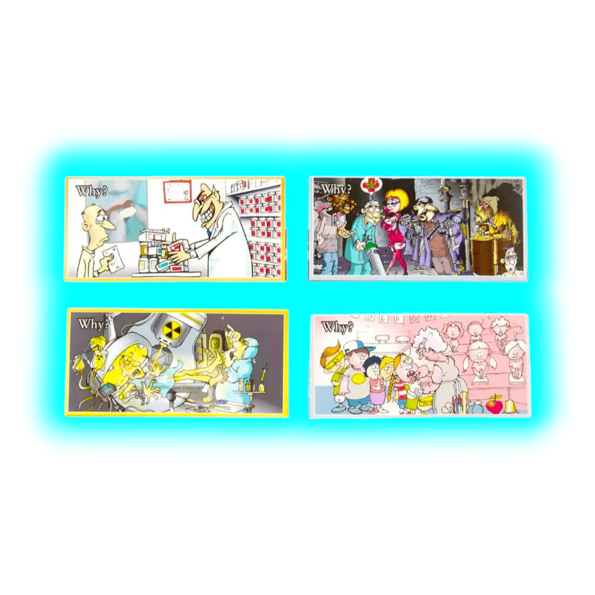 Why Not Rolling Paper by Ivan Art - Medicine Box 20 Papers