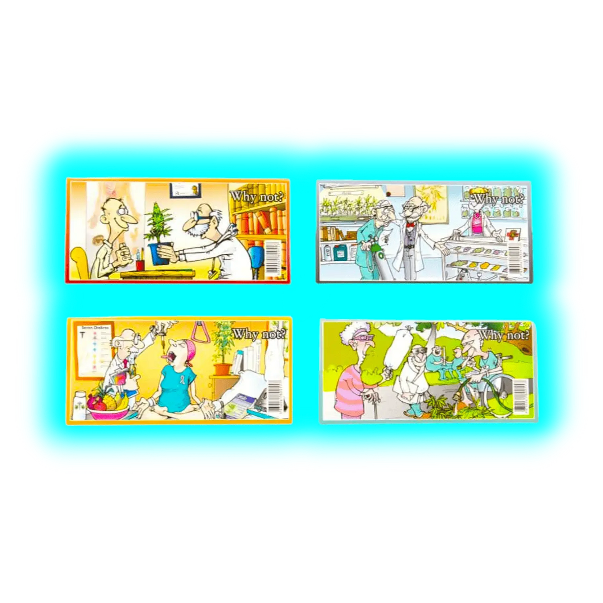 Why Not Rolling Paper by Ivan Art - Medicine Box 20 Papers