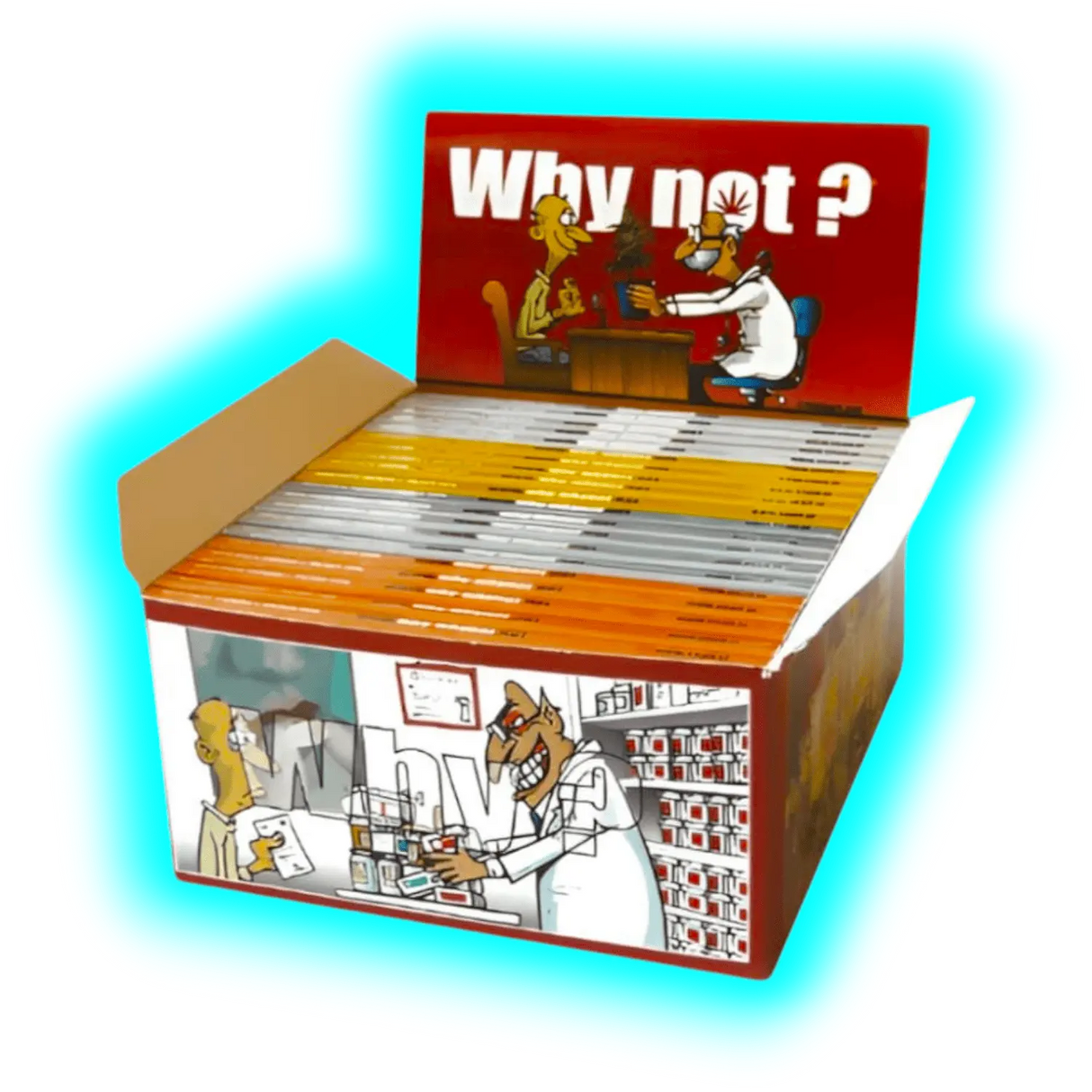 Why Not Rolling Paper by Ivan Art - Medicine Box 20 Papers