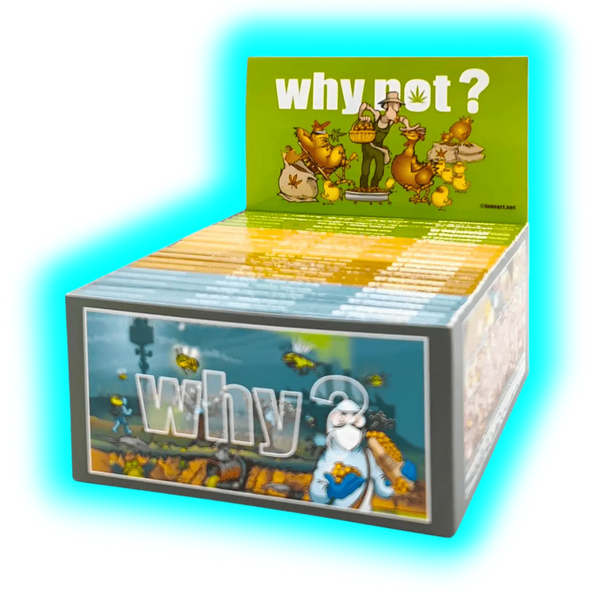 Why Not Rolling Paper by Ivan Art - Sustainability Box 20pcs