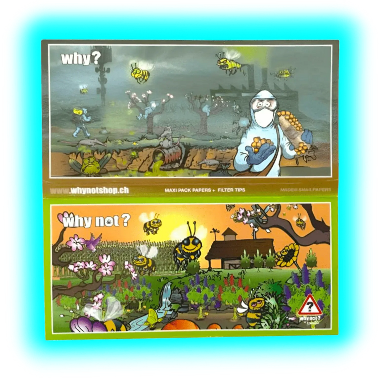 Why Not Rolling Paper by Ivan Art - Sustainability Box 20pcs