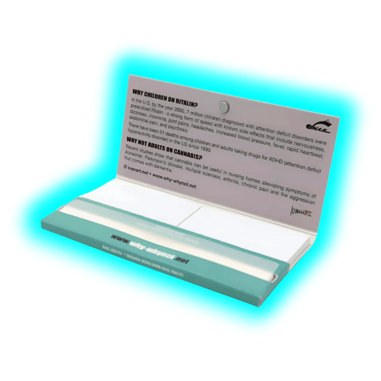 Why Not Rolling Paper by Ivan Art - Sustainabilty Paper Assortiert