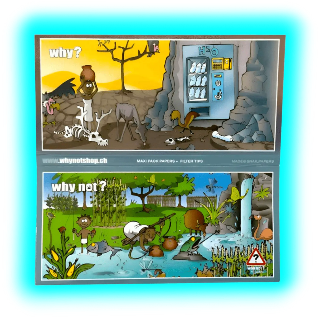 Why Not Rolling Paper by Ivan Art - Sustainabilty Paper Assortiert