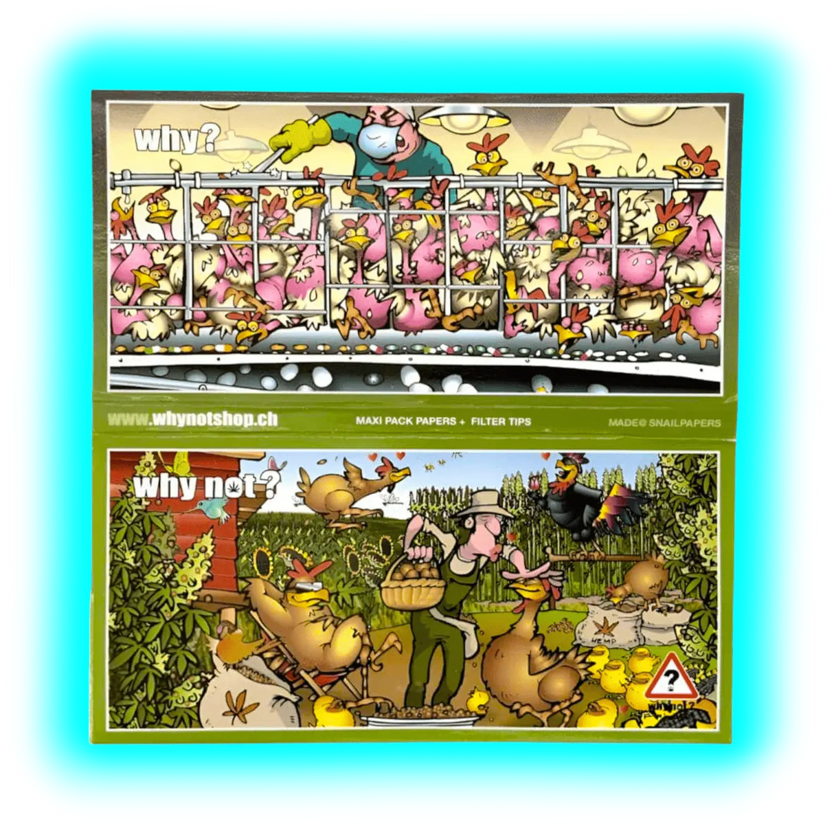 Why Not Rolling Paper by Ivan Art - Sustainabilty Paper Assortiert