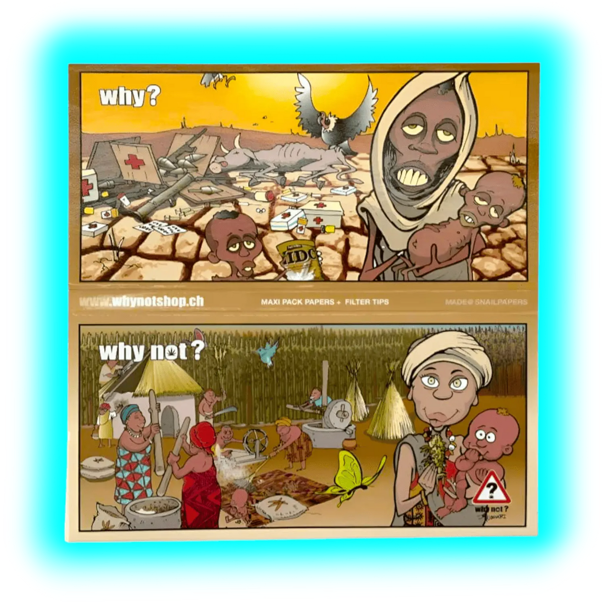 Why Not Rolling Paper by Ivan Art - Sustainabilty Paper Assortiert