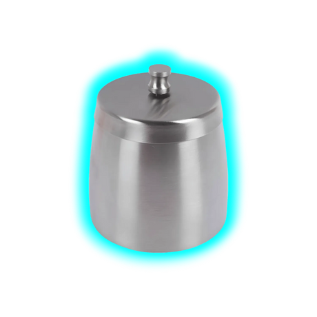 Windascher Edelstahl chrom gebürstet 9cm