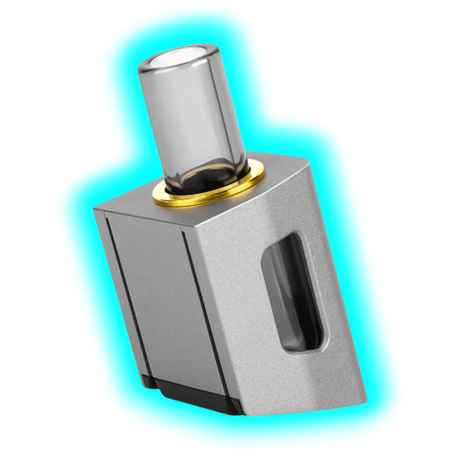 Wolkenkraft Äris Ultra Mouthpiece with Glasstube Gunmetal