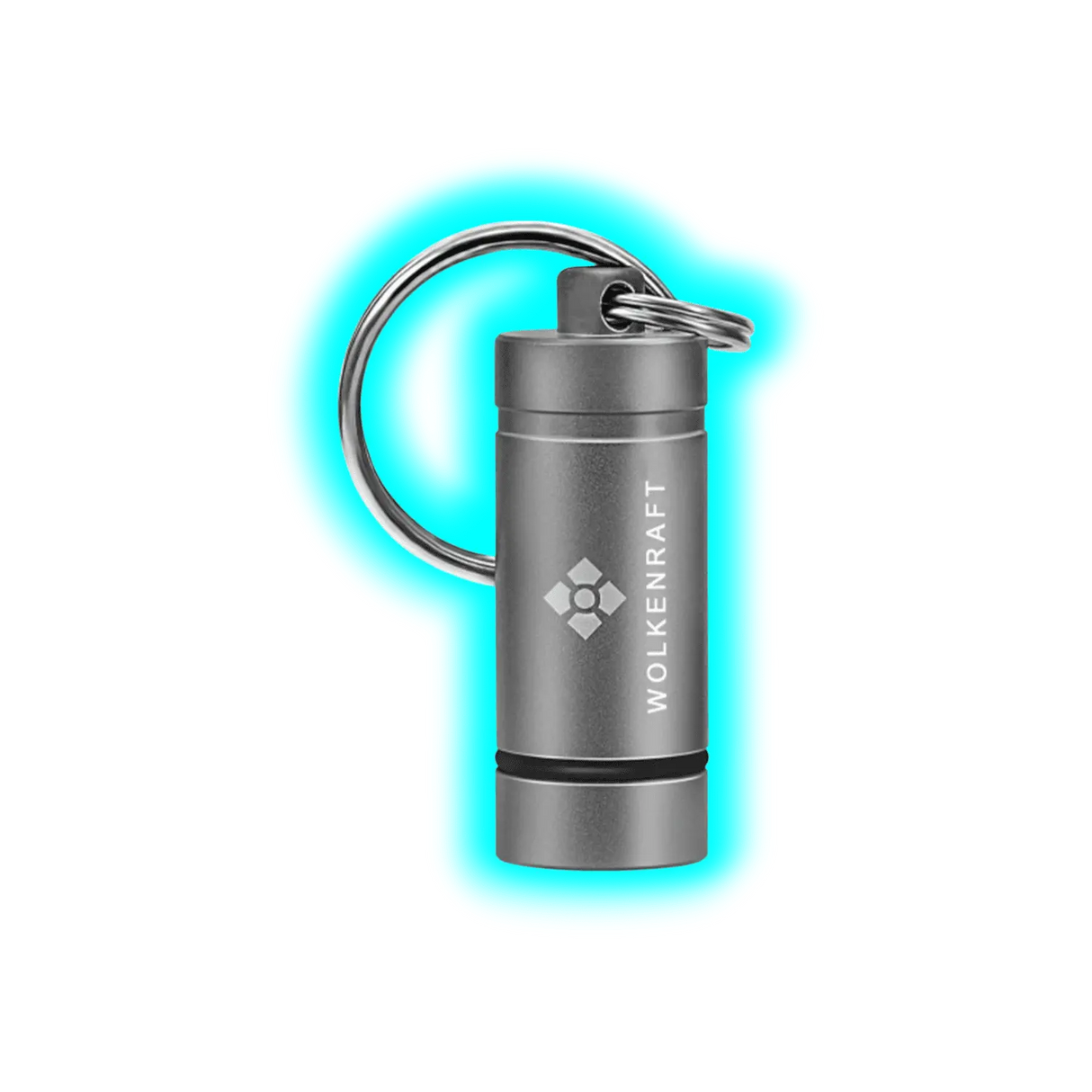 Wolkenkraft Live Dosing Capsule Container Gun Metal