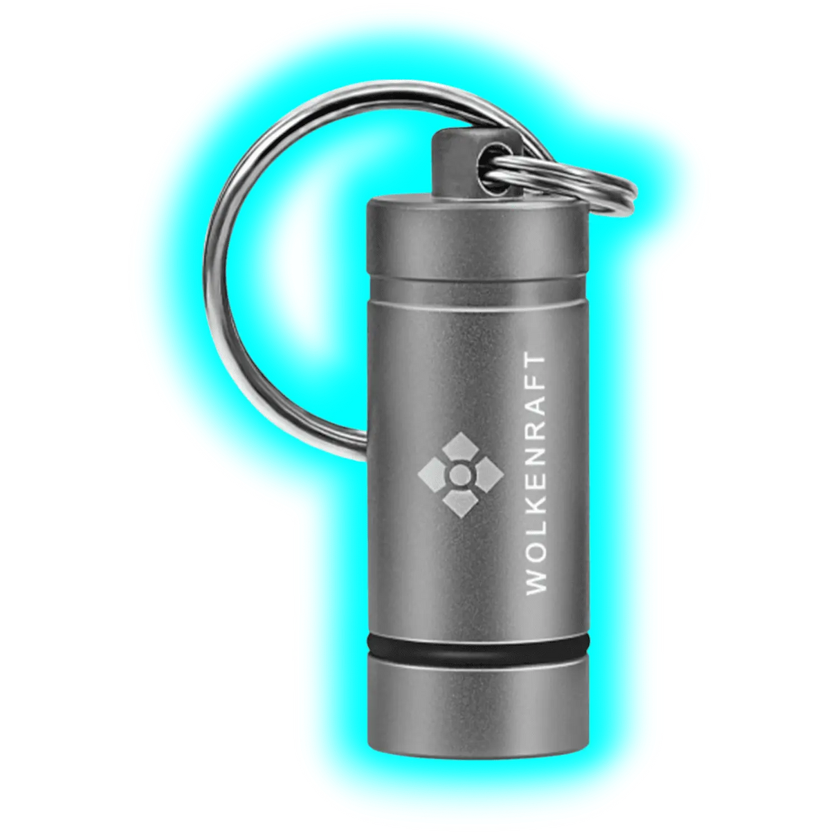 Wolkenkraft Live Dosing Capsule Container Gun Metal