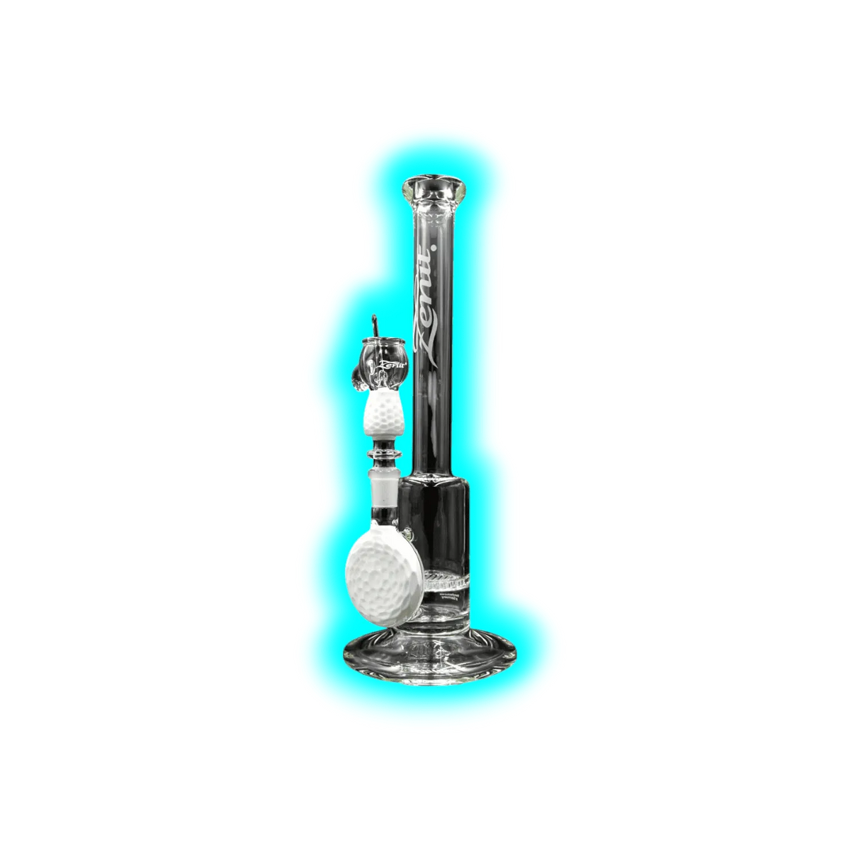 Zenit Honeycomb Bubbler Straight White